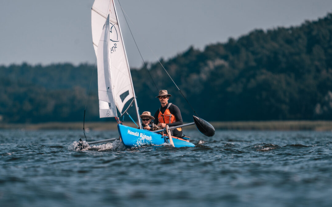 Segeln ohne Fußabdruck