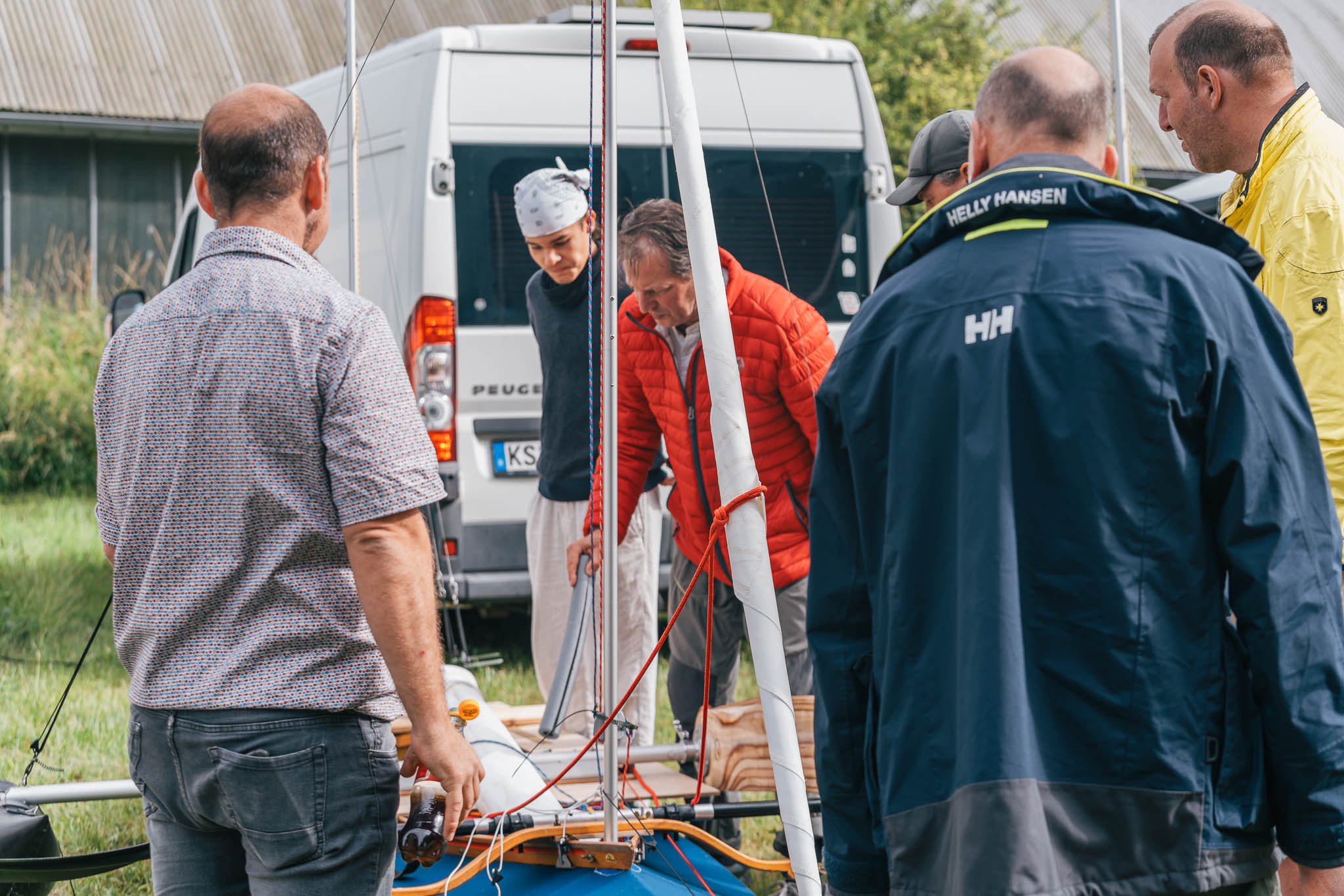 Absegeln der Kanusegler am Ammersee – Bild 3