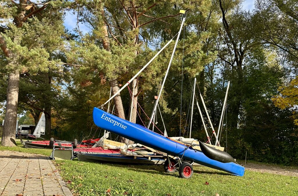 Ammersee statt Edersee – Absegeln der Kanusegler 2025